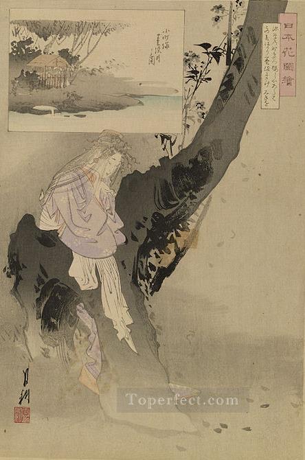 nihon hana zue 1896 4 Ogata Gekko Ukiyo e Oil Paintings